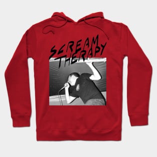 Scream Therapy Podcast Screamer block design Hoodie